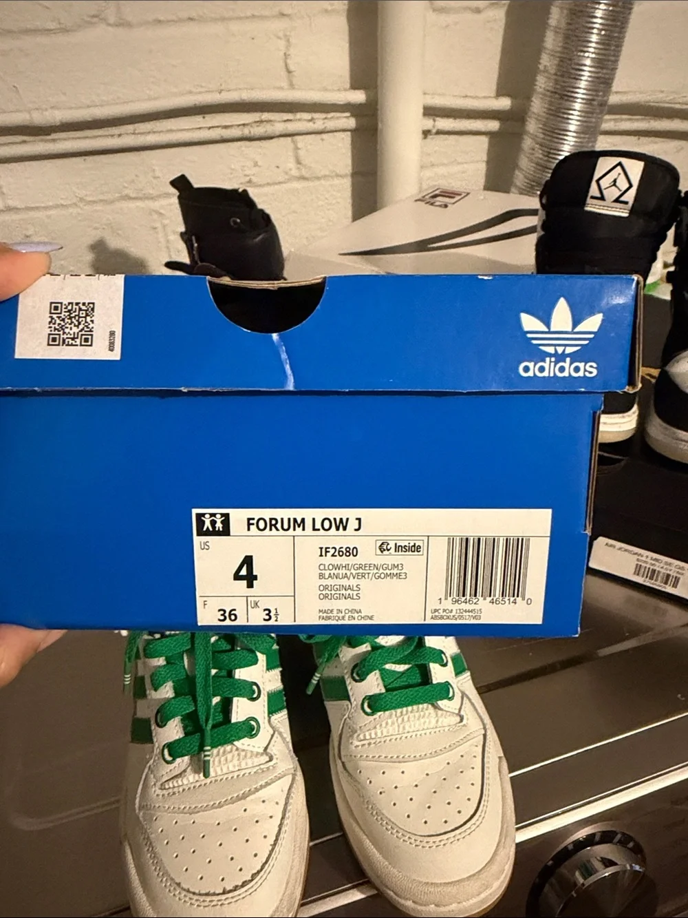 Forum low J adidas for kids
